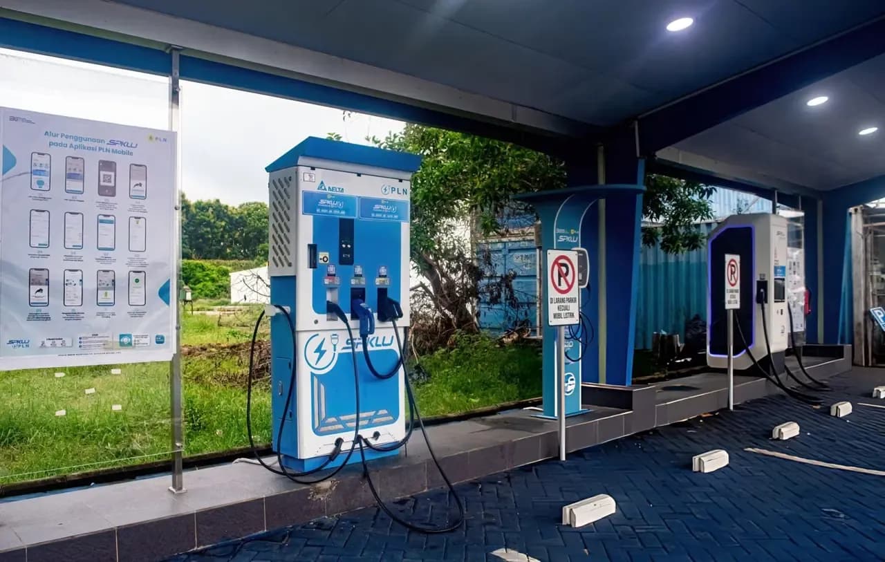 charging station mobil listrik
