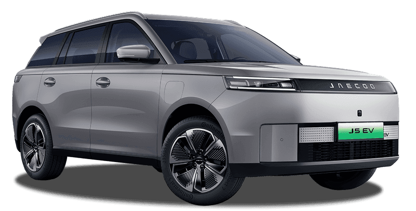 Jaecoo J5 specification exterior view